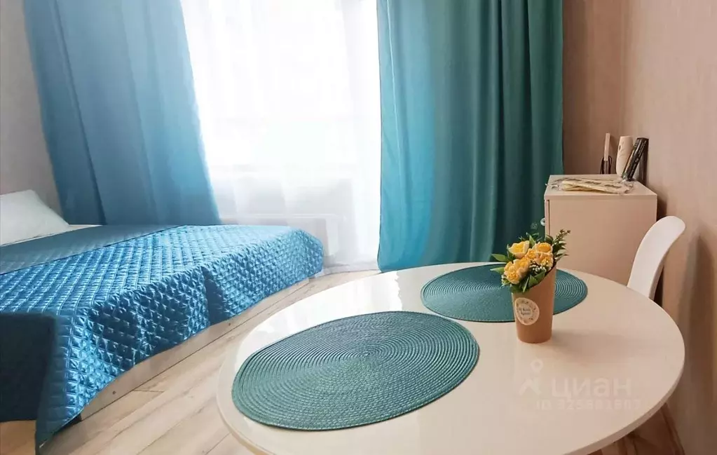 Студия Санкт-Петербург ул. Александра Матросова, 3 (30.0 м) - Фото 1