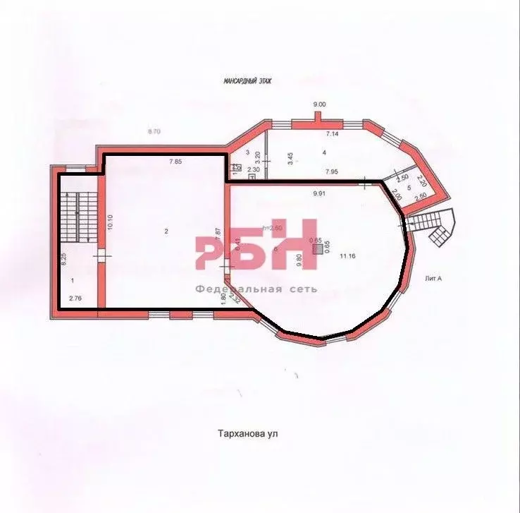 Офис в Пензенская область, Пенза ул. Тарханова (200 м) - Фото 1