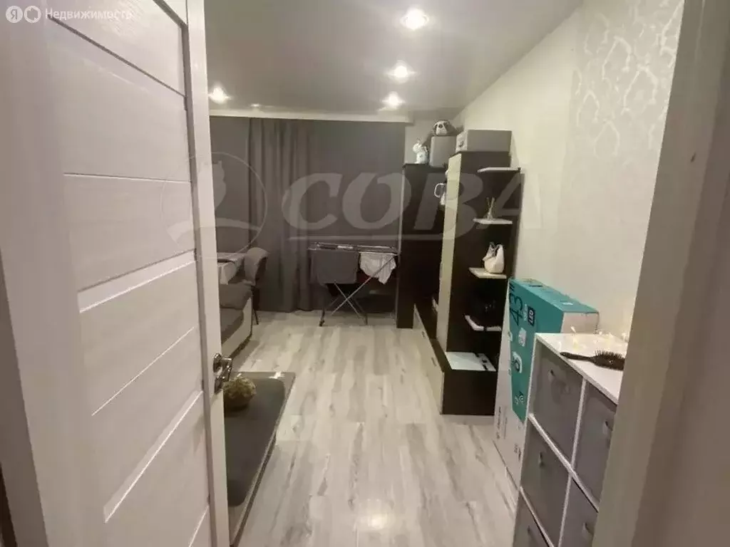 2-комнатная квартира: Тюмень, улица Республики, 229 (38 м) - Фото 1