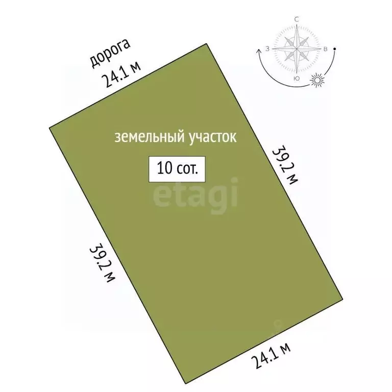 Участок в Тюменская область, с. Нижняя Тавда ул. Радужная (10.0 сот.) - Фото 1