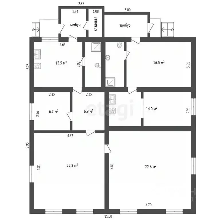 Дом в Московская область, Сергиев Посад ул. Куйбышева, 41 (119 м) - Фото 2