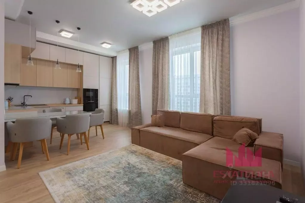 1-к кв. Москва ул. Корабельная, 17к2 (56.1 м) - Фото 1