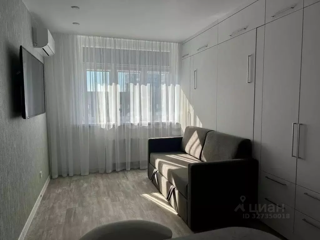 Студия Тюменская область, Тюмень ул. Газовиков, 73к1 (26.4 м) - Фото 1