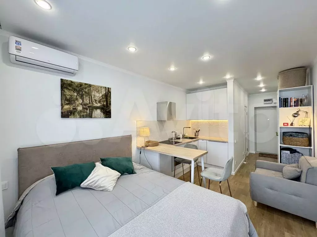Квартира-студия, 21 м, 12/19 эт. - Фото 1