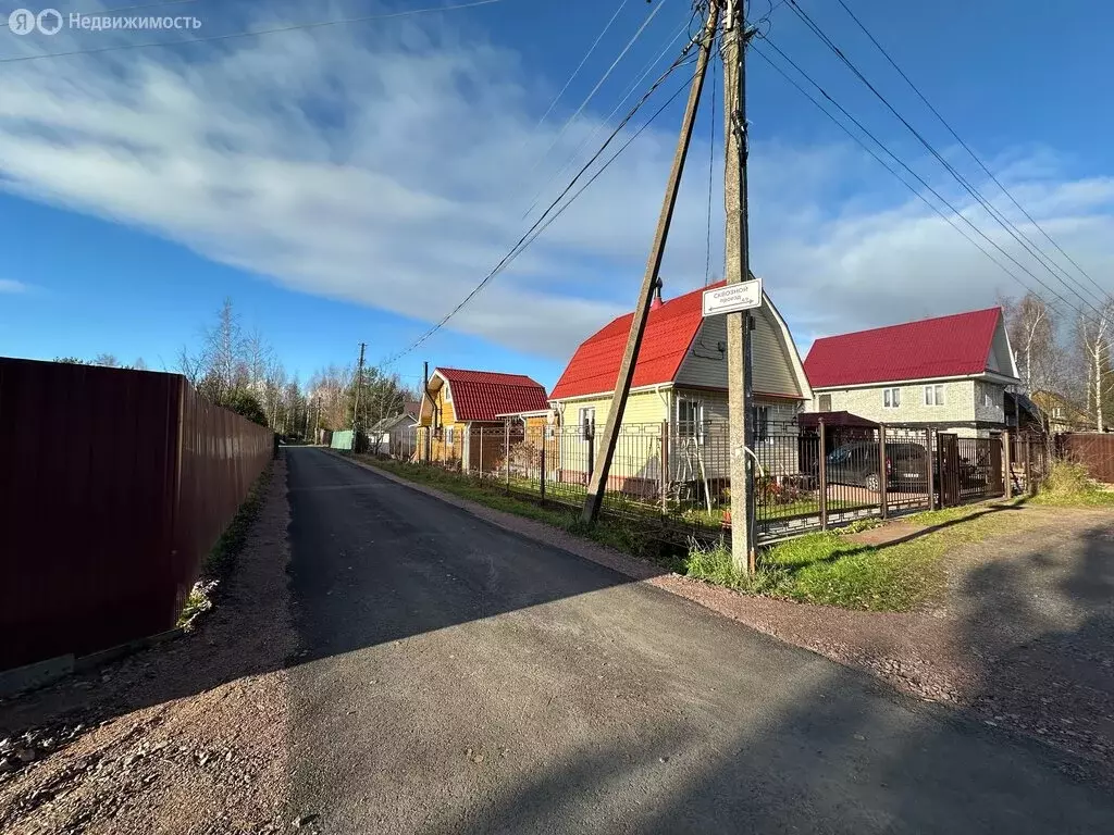 Участок в городской посёлок Рощино, садоводческое некоммерческое ... - Фото 0