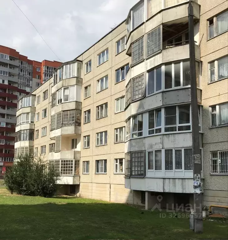 2-к кв. Псковская область, Псков ул. Байкова, 3 (54.0 м) - Фото 1