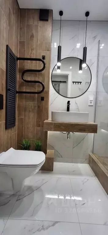 1-к кв. Воронежская область, Воронеж ул. Суворова, 122Д (33.4 м) - Фото 1