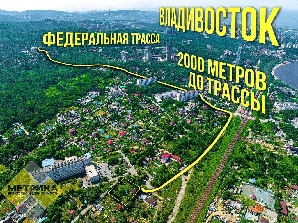 Участок в Владивосток, Советский район, Балтийская улица, 32 (15 м) - Фото 0