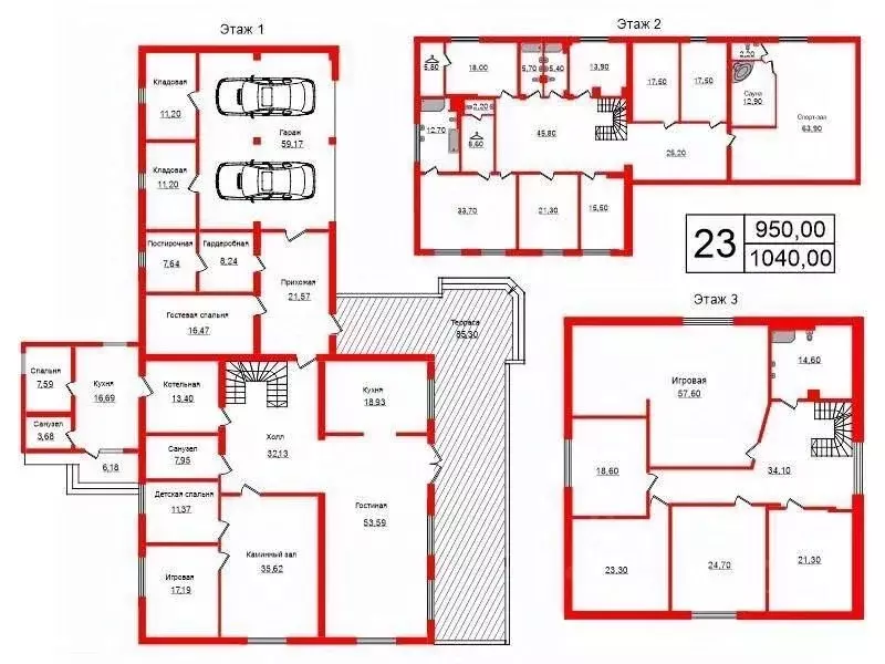 Коттедж в Ленинградская область, Всеволожский район, Колтушское ... - Фото 2