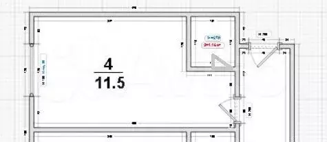 Квартира-студия, 11,5 м, 1/9 эт. - Фото 0