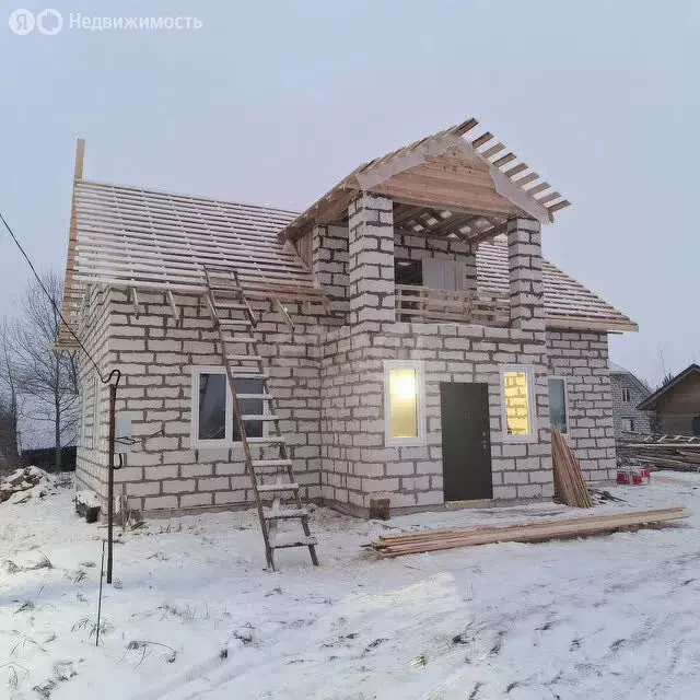 Дом в Вологодский муниципальный округ, село Марьинское (150 м) - Фото 1