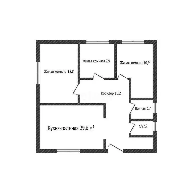 Дом в Краснодар, жилой массив Тополиный, Абрикосовая улица (83.6 м) - Фото 0