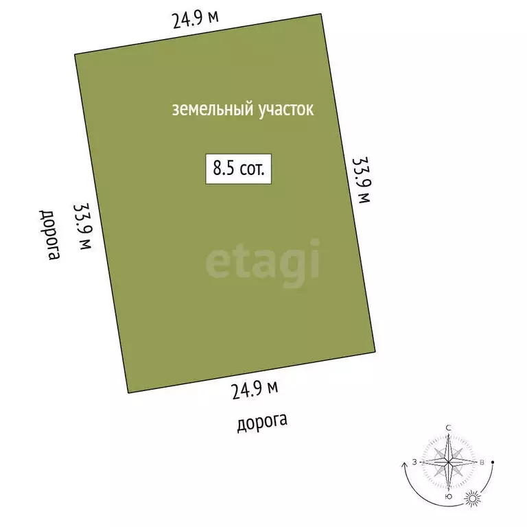 Участок в Ярославская область, Некрасовский муниципальный округ, ... - Фото 1