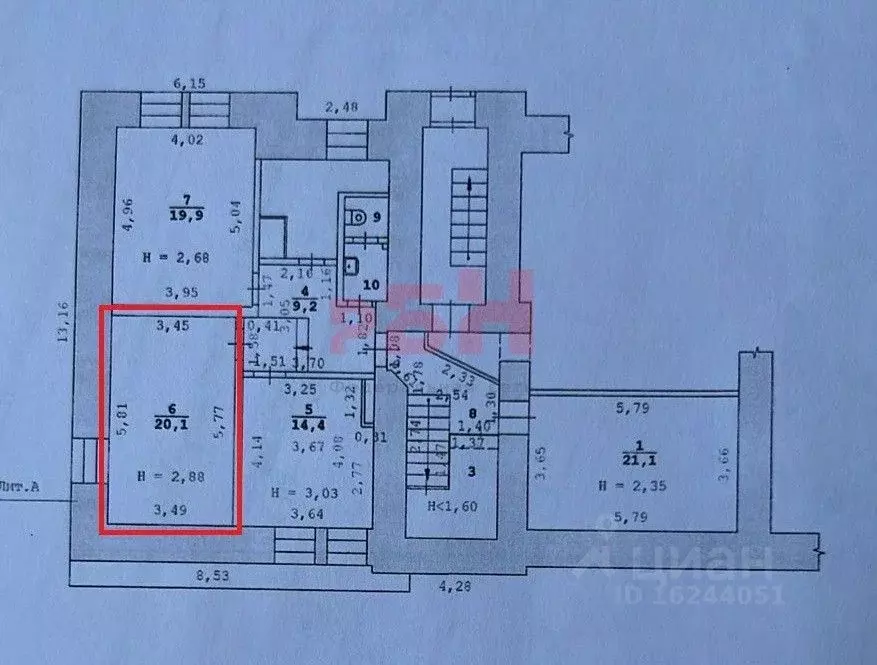 Офис в Свердловская область, Екатеринбург ул. Тургенева, 11 (20 м) - Фото 2