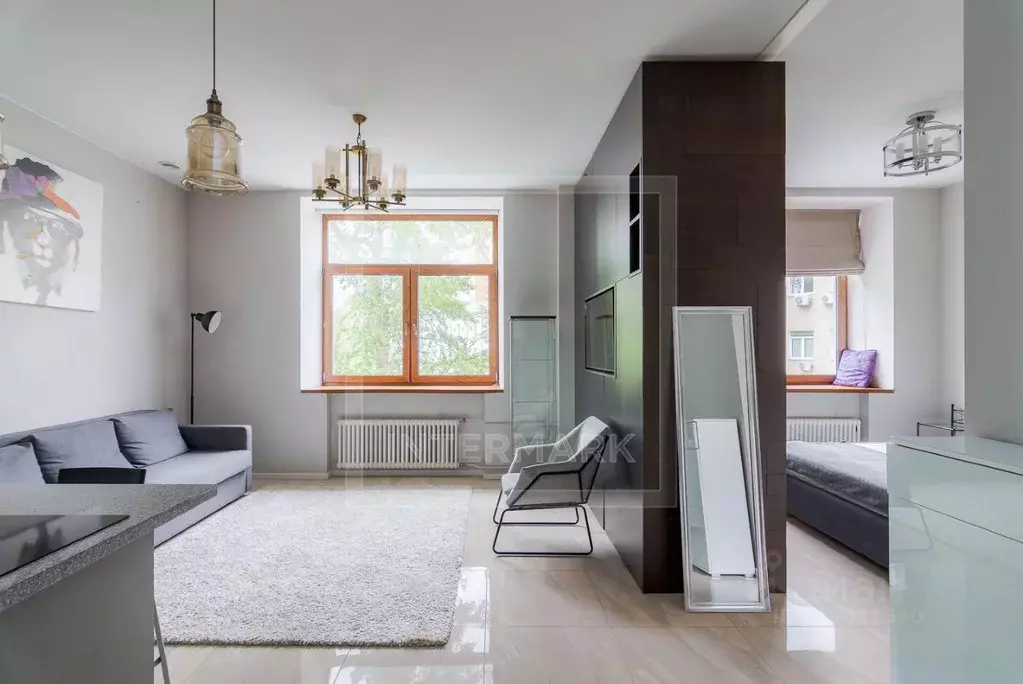 1-к кв. Москва пер. Красина, 16С1 (45.0 м) - Фото 1