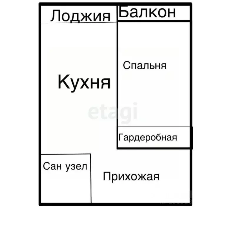 2-к кв. Приморский край, Владивосток ул. Калинина, 11А/2 (60.0 м) - Фото 1