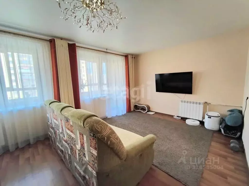 2-к кв. Татарстан, Набережные Челны ул. Виктора Полякова, 10 (59.6 м) - Фото 0