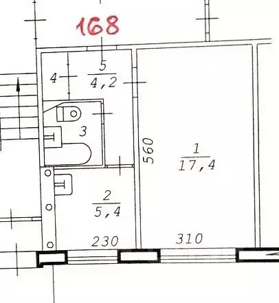 2-к кв. Новосибирская область, Новосибирск Троллейная ул., 20 (30.3 м) - Фото 2