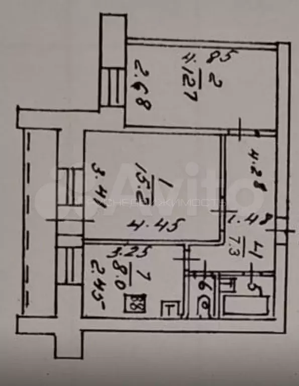 2-к. квартира, 47 м, 2/9 эт. - Фото 0
