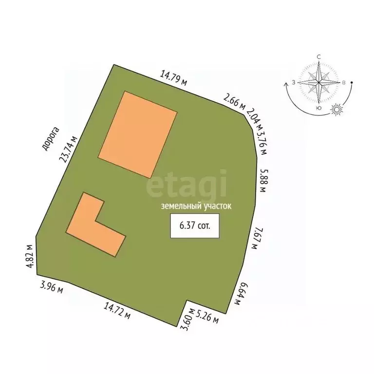 Дом в Крым, Ялта ул. Рабочая, 17 (75 м) - Фото 2