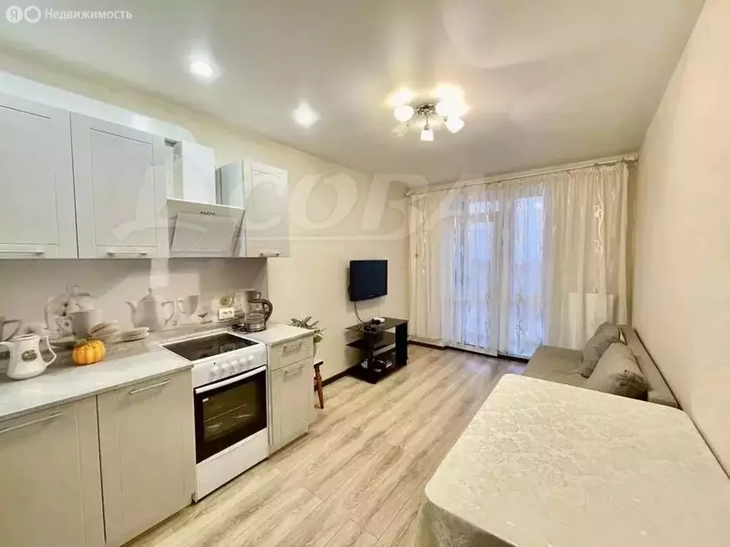 1-комнатная квартира: Тюмень, проезд Воронинские Горки, 99Б (40 м) - Фото 1