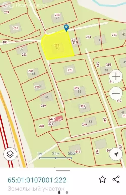 Участок в Поронайский городской округ, село Майское (13.75 м) - Фото 1