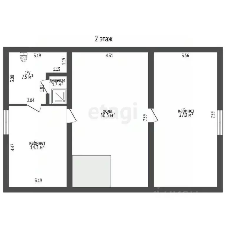 Офис в Ямало-Ненецкий АО, Тарко-Сале Пуровский район, Газпромовская ... - Фото 2