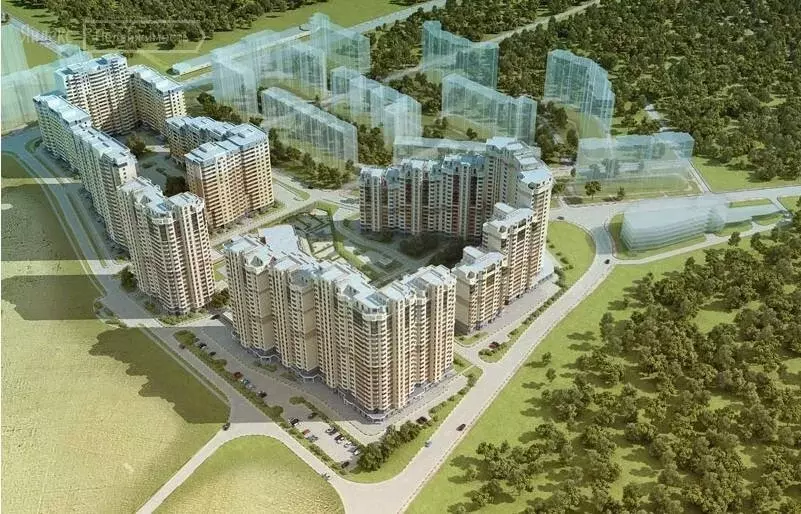 2-комнатная квартира: Котельники, 2-й Покровский проезд, 6 (57 м) - Фото 1