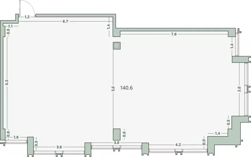 Офис (140.6 м) - Фото 0