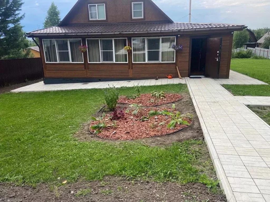 Коттедж в Кемеровская область, Новокузнецк Зеленчиха СНТ,  (130 м) - Фото 1