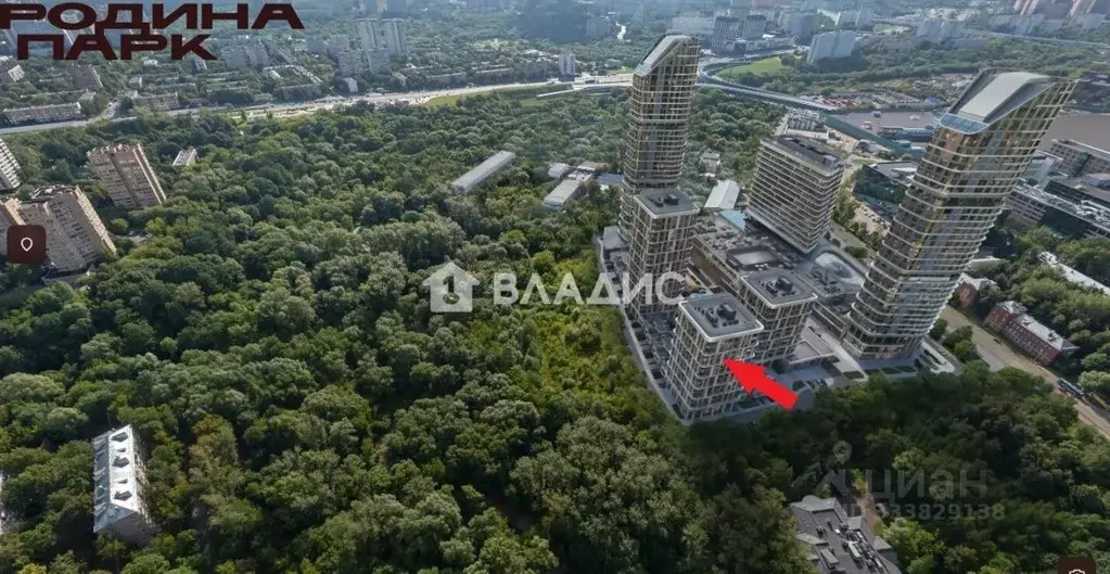Свободной планировки кв. Москва Родина Парк жилой комплекс, к2 (48.4 ... - Фото 1