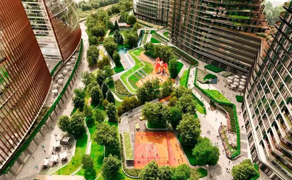 2-к кв. Москва Джойс жилой комплекс (45.63 м) - Фото 2