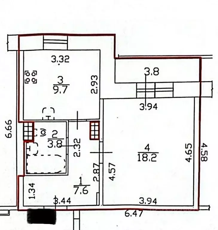 1-к кв. Санкт-Петербург Богатырский просп., 26к1 (39.3 м) - Фото 1