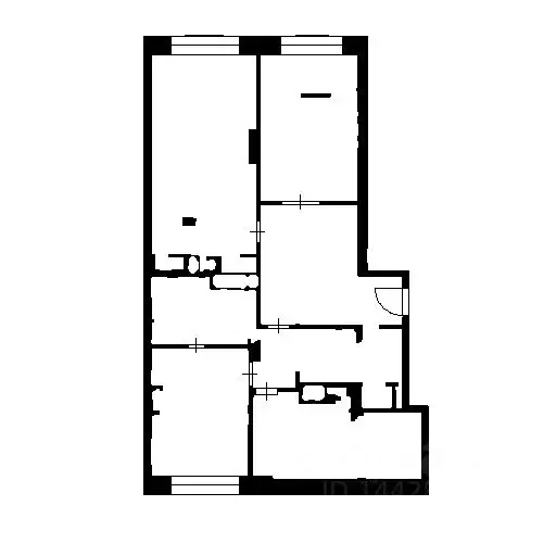 3-к кв. Москва Верхняя ул., 20к1 (130.0 м) - Фото 2