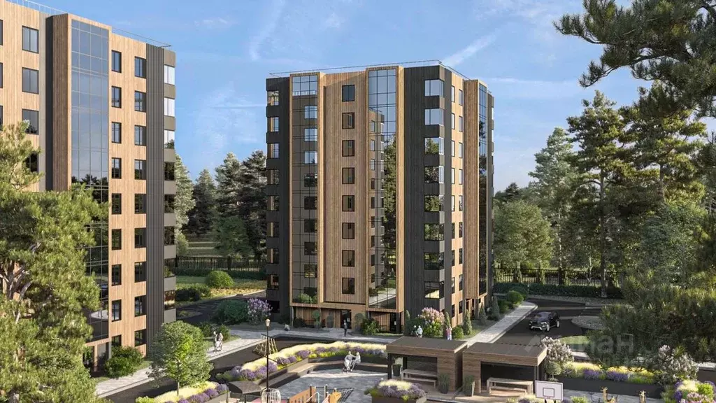 1-к кв. Ленинградская область, Выборг Эдельвейс жилой комплекс (44.57 ... - Фото 2