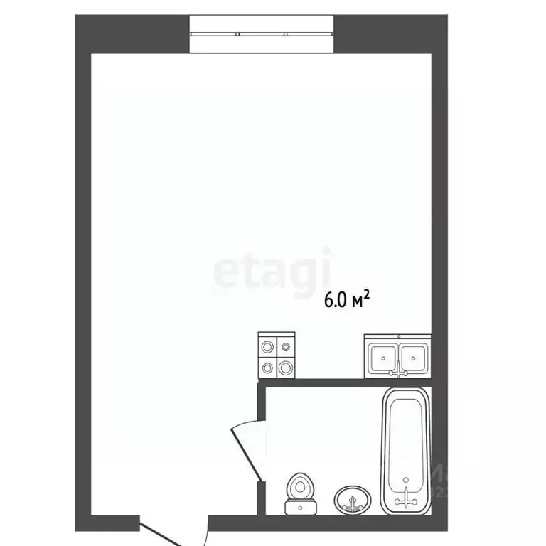 Студия Вологодская область, Вологда Козленская ул., 125 (13.0 м) - Фото 2