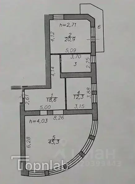 2-к кв. Астраханская область, Астрахань ул. Бориса Алексеева, 65к2 ... - Фото 2