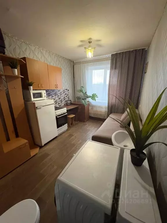 Студия Красноярский край, Красноярск Зеленая Роща мкр, ул. Воронова, ... - Фото 1