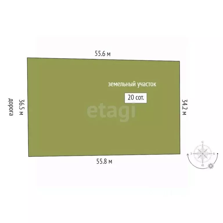 Участок в Тюменская область, Тюменский муниципальный округ, ... - Фото 2