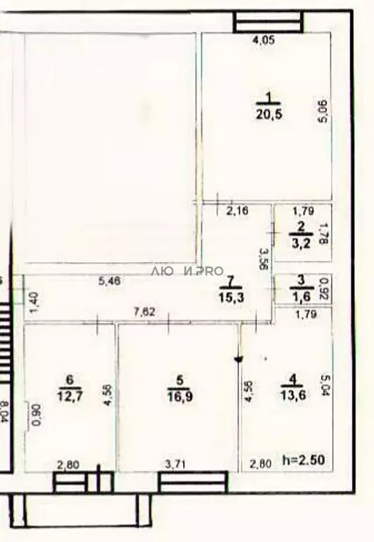3-к кв. Ярославская область, Некрасовское рп ул. Гагарина, 7 (83.8 м) - Фото 2