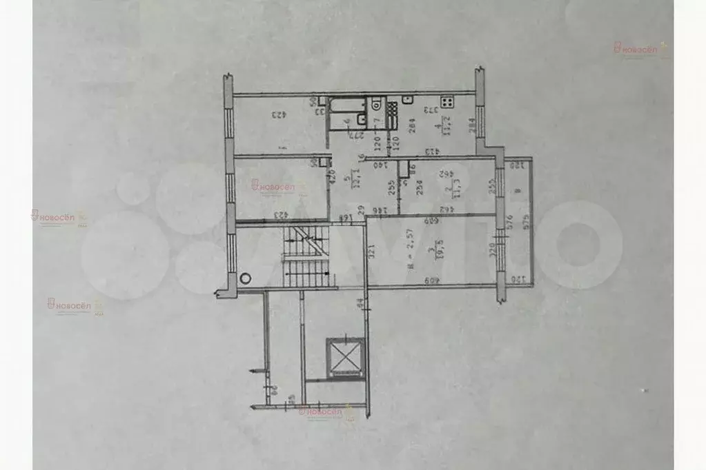 4-к. квартира, 80 м, 9/9 эт. - Фото 0