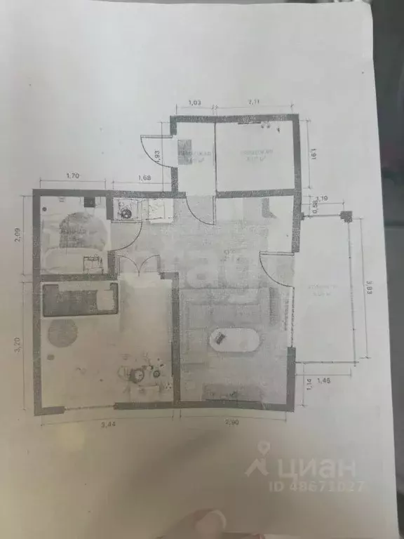 1-к кв. Сахалинская область, Южно-Сахалинск Ново-Александровск п/р, ... - Фото 1