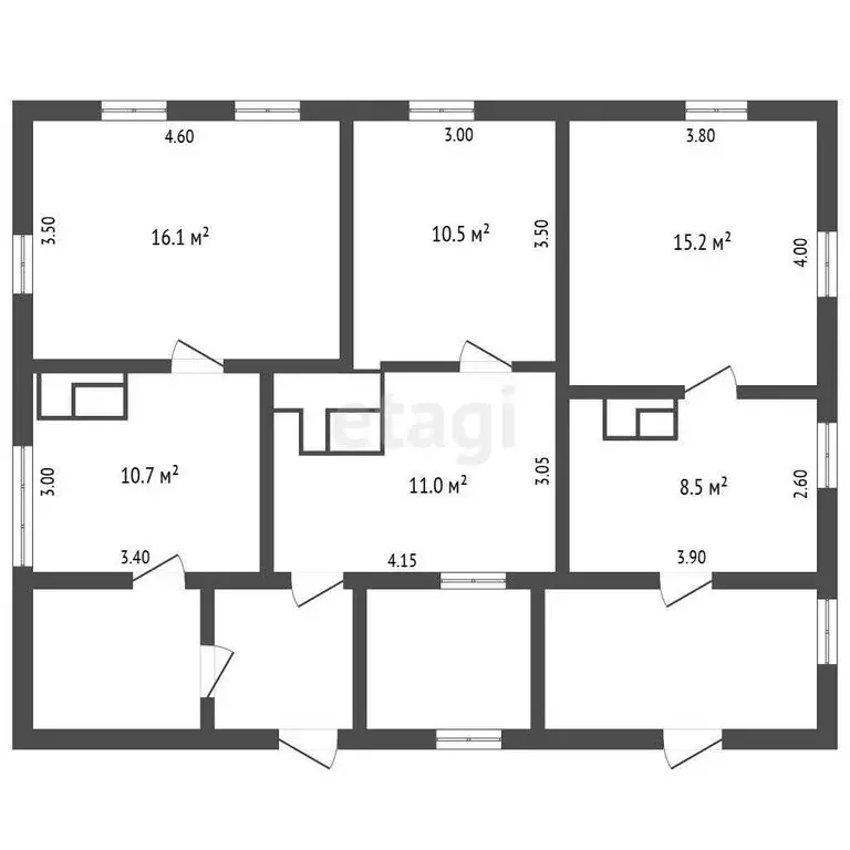 Дом в Прокопьевск, Тихорецкая улица (72 м) - Фото 1