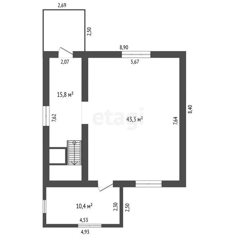 Дом в Чебаркуль, улица Кирова (120.4 м) - Фото 1