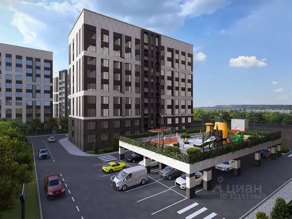 2-к кв. Ставропольский край, Ессентуки ул. Благодатная, 22к2 (62.16 м) - Фото 1
