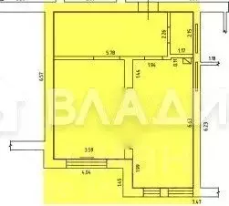3-к кв. Калининградская область, Калининград ул. Каштановая Аллея, 42 ... - Фото 2