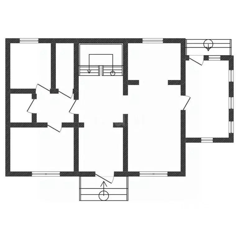 Дом в Белгородская область, Старый Оскол Пролетарская ул., 163А (222 ... - Фото 0