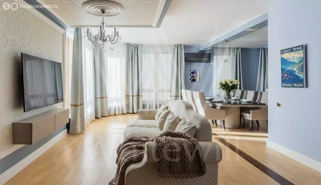 3-комнатная квартира: Москва, Страстной бульвар, 10к1 (135 м) - Фото 1