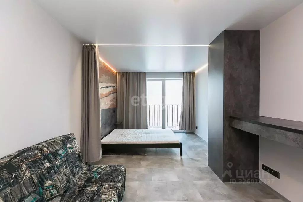 1-к кв. Тюменская область, Тюмень ДОК мкр, ул. Воронинская, 45 (45.0 ... - Фото 1