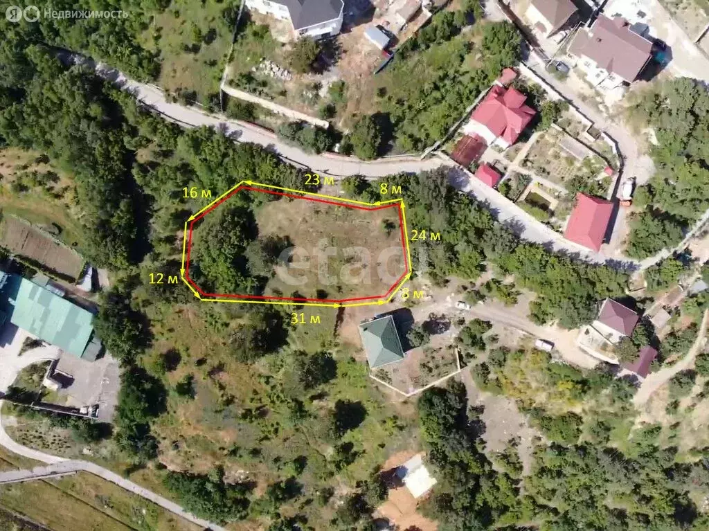 Участок в Ялта, Поселковая улица (9 м) - Фото 2